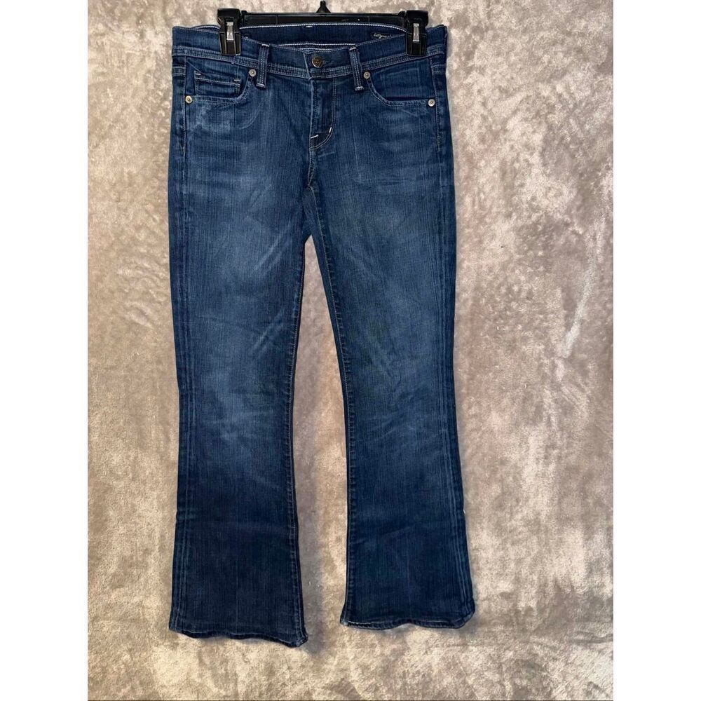 Citizens of humanity by Jerome Dahan dark wash bootcut jeans non distressed size